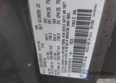 2004 Dodge Ram 1500 Slt/Laramie z USA, uszkodzony, nr VIN 1D7HA18D34S760419